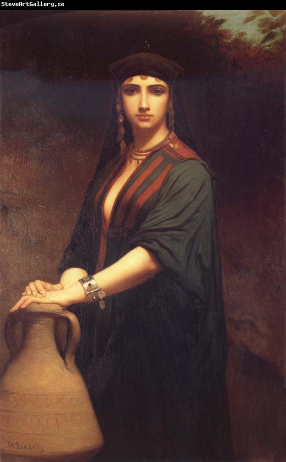 Charles Landelle Peasant Woman